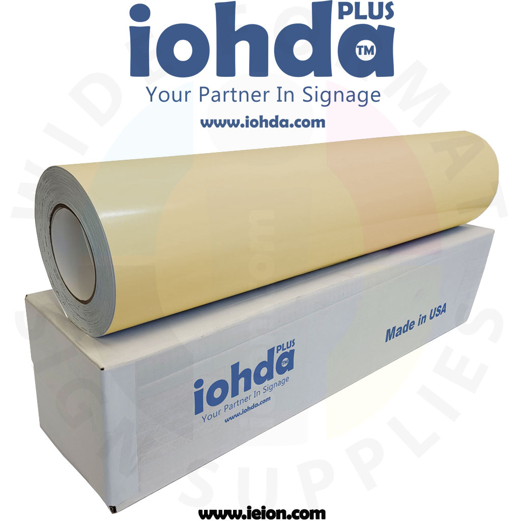 iohda Plus Cutting Vinyl Metalized Polyester 48"-Bright Gold/50 yds