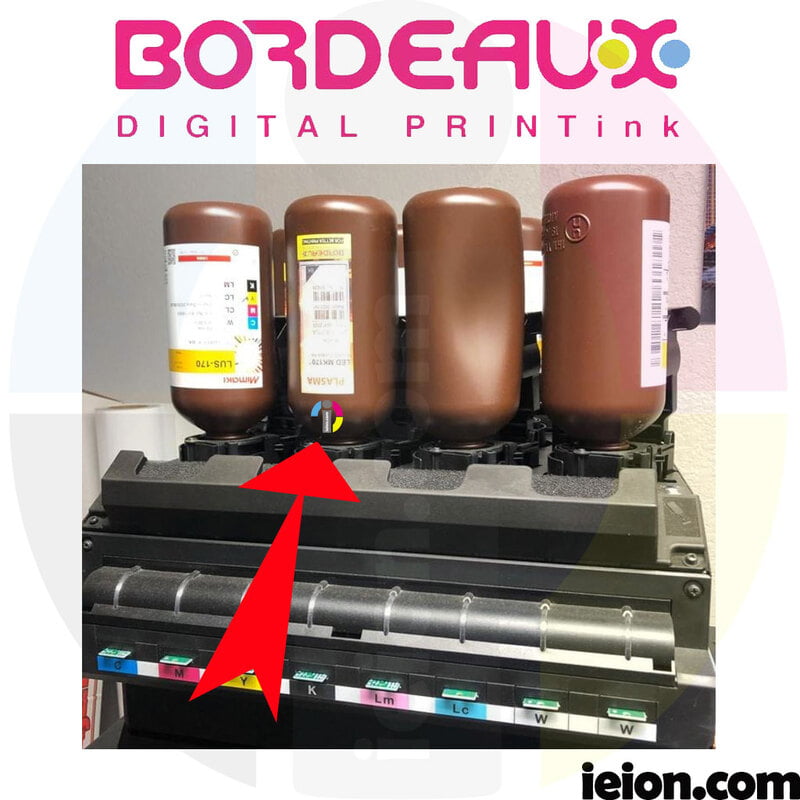 Bordeaux MK-170 Plasma LED UV Ink 1L Bottle Bordeaux MK-170 Plasma LED UV Ink 1L Bottle
