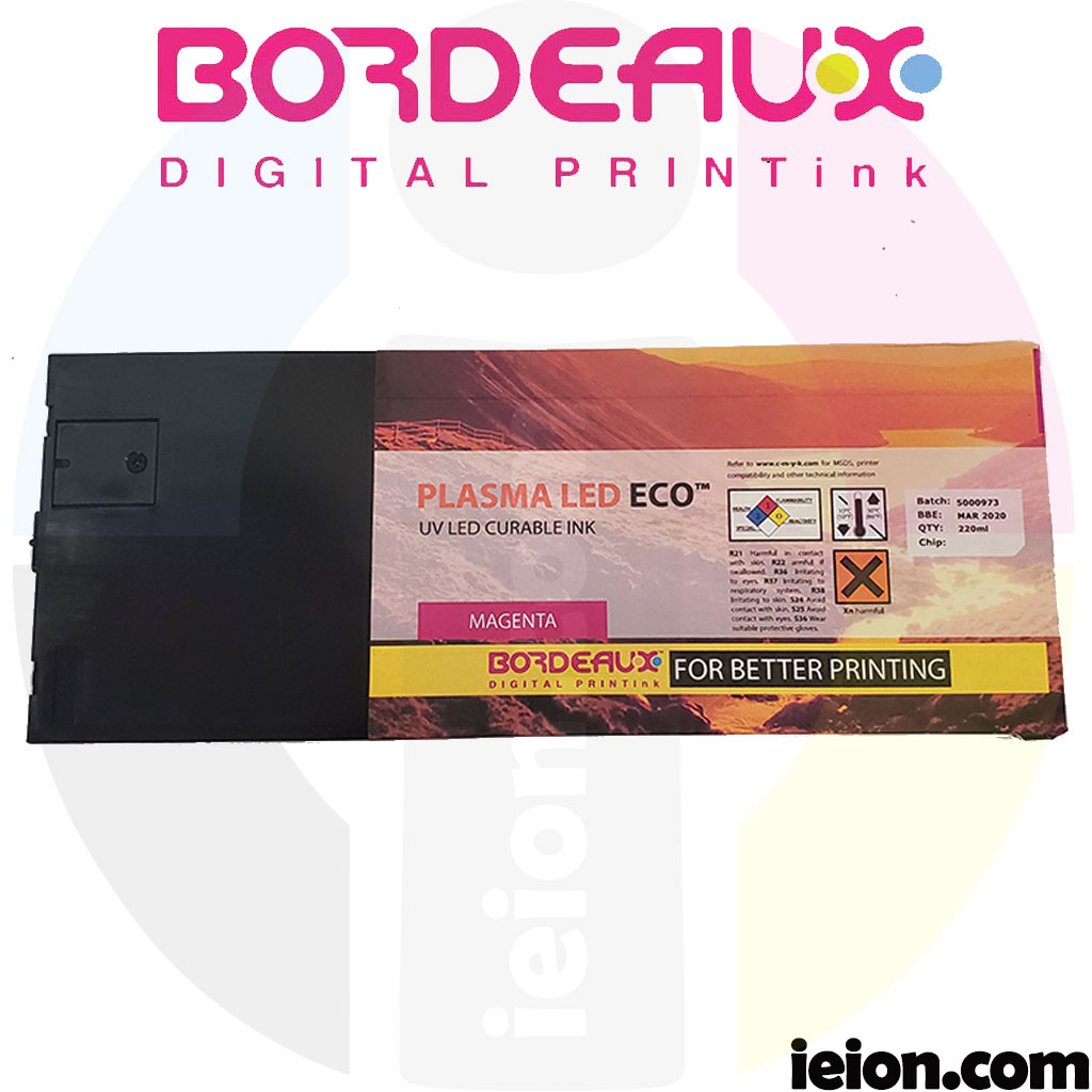 Bordeaux PLASMA LED ECO 220ml cartridges for Roland