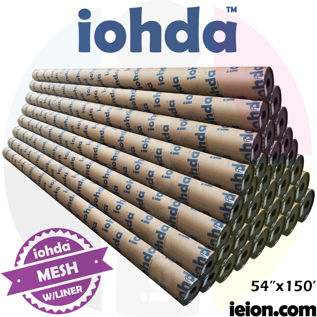 iohda Mesh with liner,1000*1000D, 12*12/sq.in 360gsm, hard tube