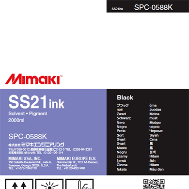 Mimaki SS21 Solvent Ink Pack Mimaki SS21 Solvent Ink Pack