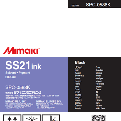 Mimaki SS21 Solvent Ink Pack