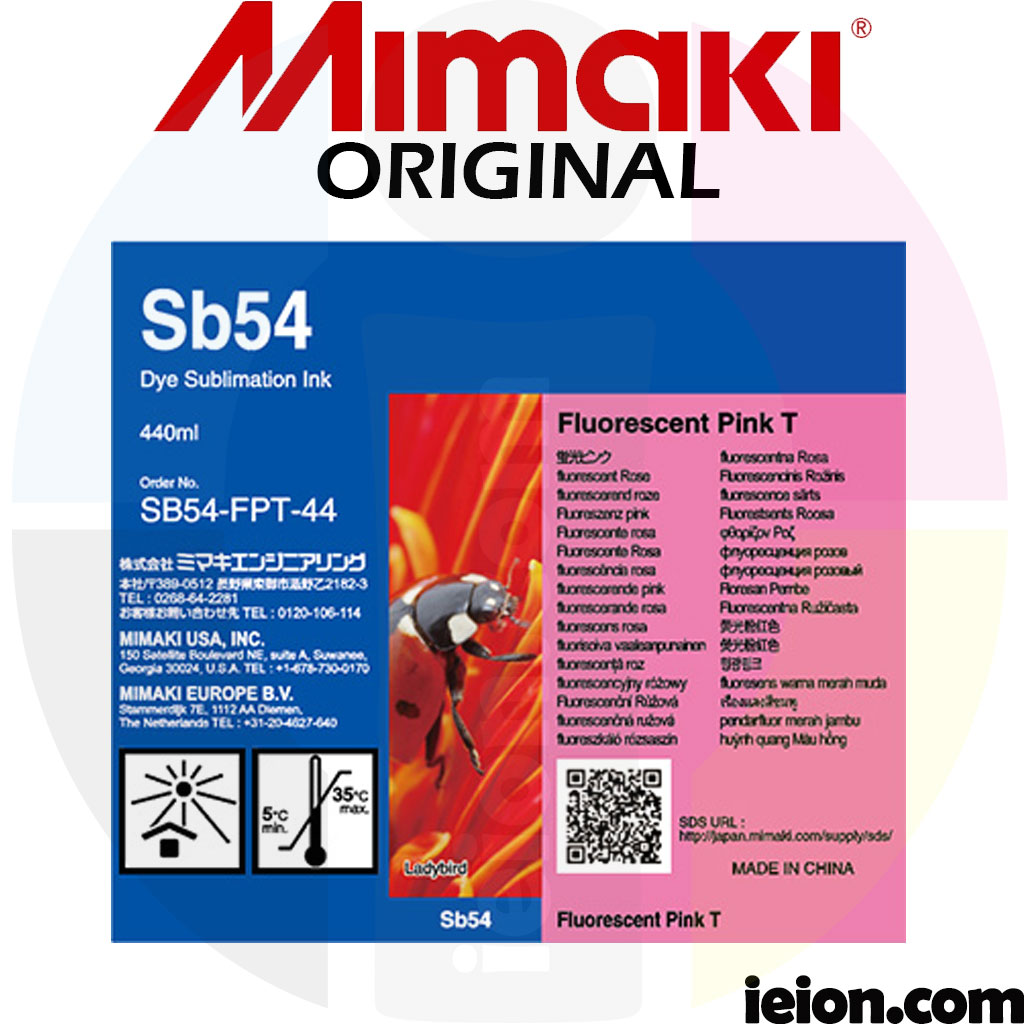 Mimaki Sb54 Dye Sublimation Ink 440cc Cartridges Mimaki Sb54 Dye Sublimation Ink 440cc Cartridges