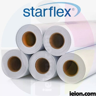 Starflex Self Adhesive PVC White/Clear 54"X150'