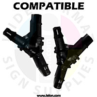 Compatible Y Connector Y-4-4UV (2 units)